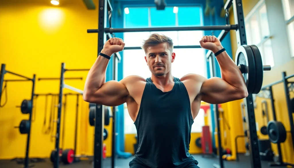 Un athlète démontrant son expertise dans le cage crossfit avec concentration et force.