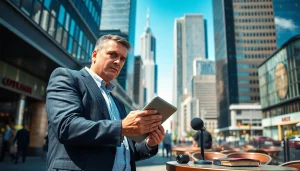 Capture of regionalmedianews.com journalist engaging with the dynamic urban community.