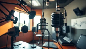 Enhance engagement with quality content at https://www.westcentralsbest.com in a vibrant radio studio.