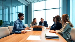 Enhance your knowledge with southerninjury.com as professionals discuss legal strategies in a bright, modern setting.