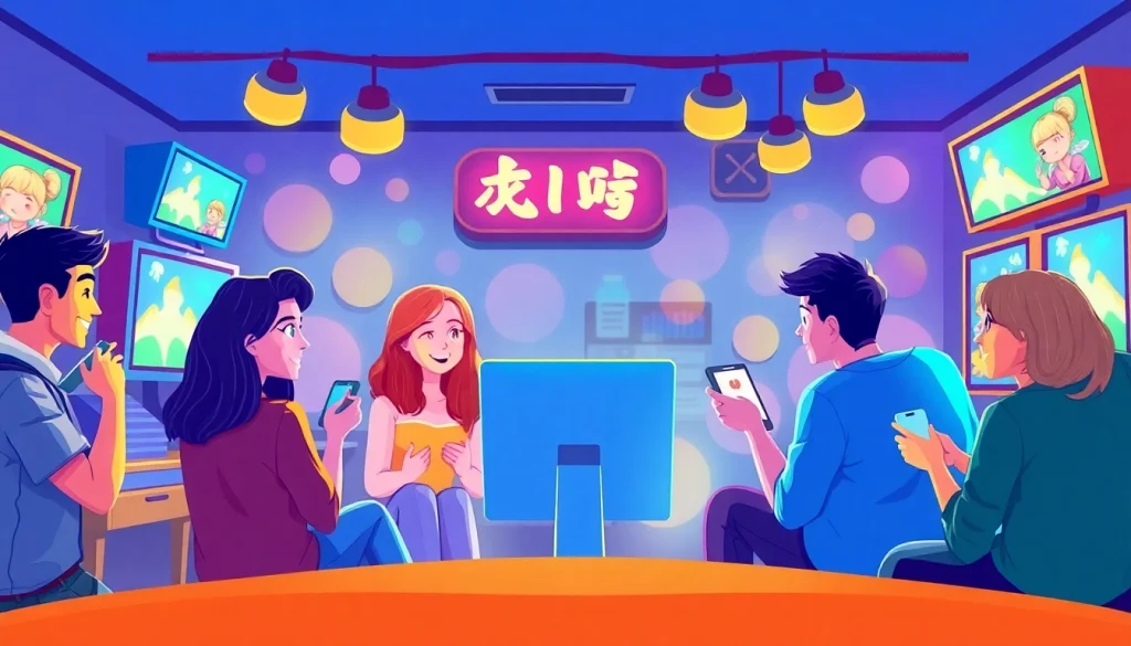 Players enjoying the tashan win game excitement in a vibrant, engaging gaming environment.