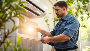 Inspecting HVAC systems with expertise at https://nobleheatingairservices.com for reliable climate control