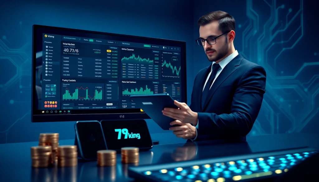 79king betting analytics dashboard with secure, professional interface