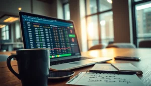 Engaging desktop setup for sports betting in India featuring odds and strategy notes.