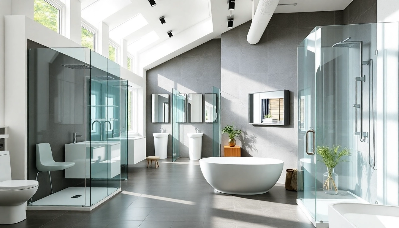 Erleben Sie die hochwertigen Produkte von sonni sanitär GmbH in einem modernen Badezimmer-Showroom.