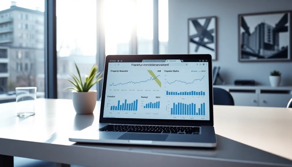 Bewertung von Immobilien auf der Website https://frankfurt-immobilie-bewerten.de mit professionellem Büro.