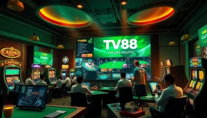 Experience the excitement of TV88's online casino with engaging games and a secure interface.