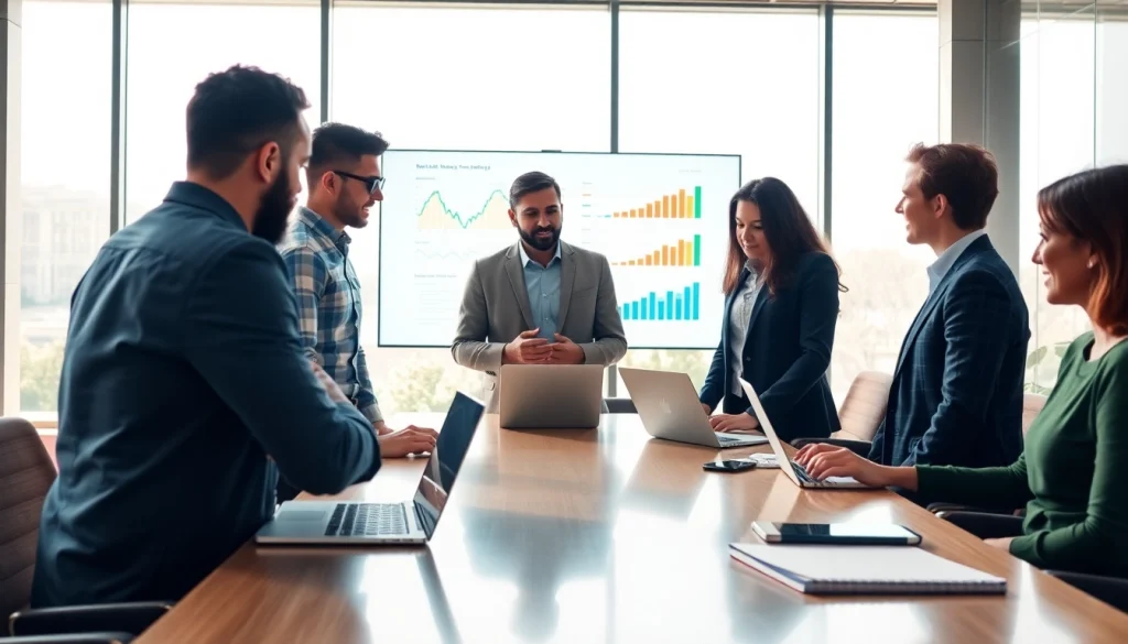 Boosting online visibility with strategic insights at https://fhpts.com in a modern office.