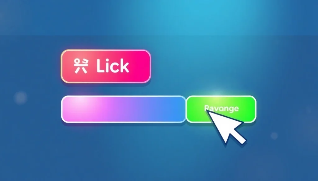 คลิกที่นี่ พร้อมปุ่มการกระทำที่เด่นชัดในพื้นหลังดิจิทัล