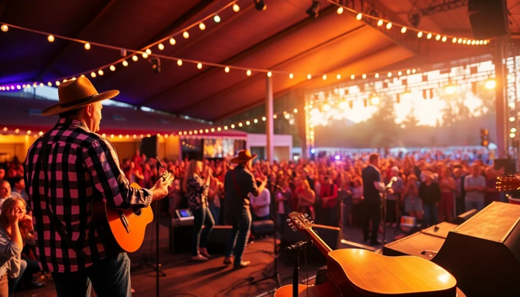 Engage with the vibrant country music scene featured at https://mycountry955.com during live events.