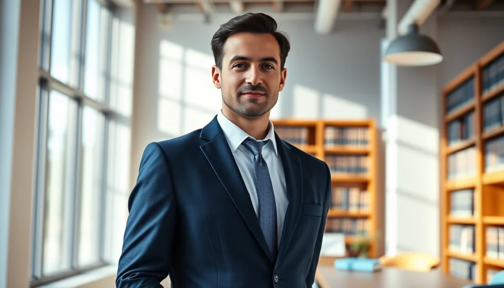 Explore legal expertise with a professional from https://www.aafloridalawyer.com in a modern office setting.