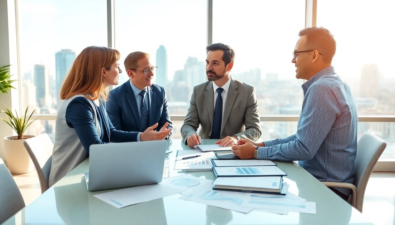 카드 현금화 전문가가 고객과 논의하는 모습의 이미지