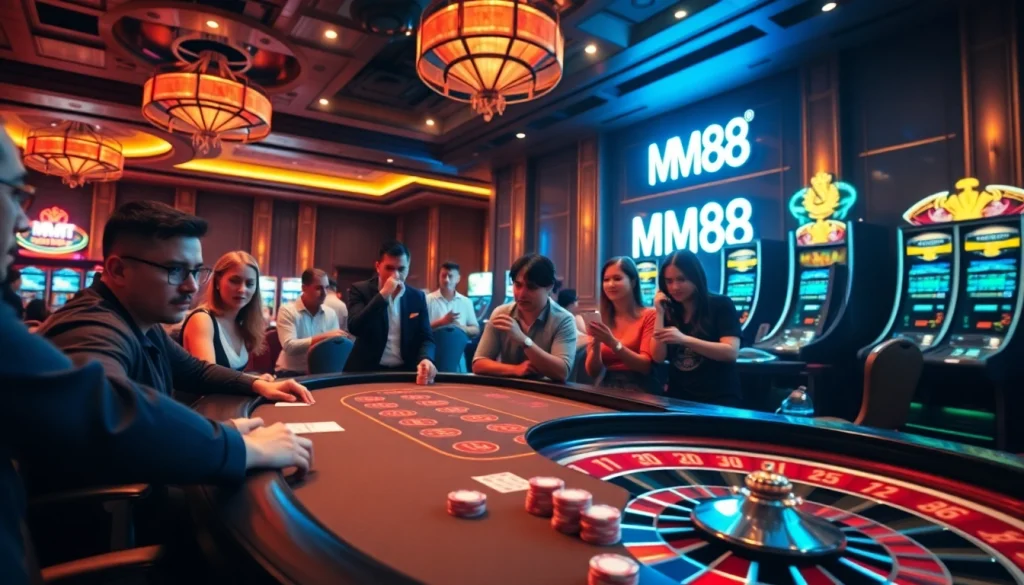MM88 enhances your casino experience with vibrant poker action and exciting gaming atmosphere.