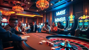 MM88 enhances your casino experience with vibrant poker action and exciting gaming atmosphere.
