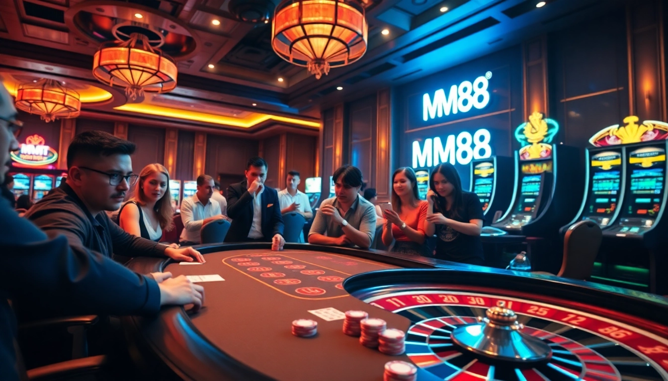 MM88 enhances your casino experience with vibrant poker action and exciting gaming atmosphere.