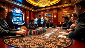 Experience the thrill of gambling at 33win casino with vibrant tables and exciting game elements.