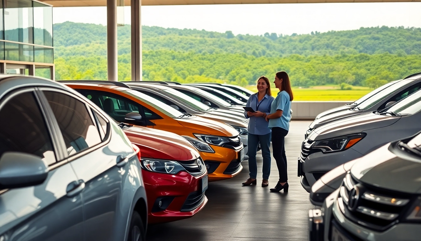 car rental at kuching with a variety of vehicles at the airport, highlighting convenience and service.