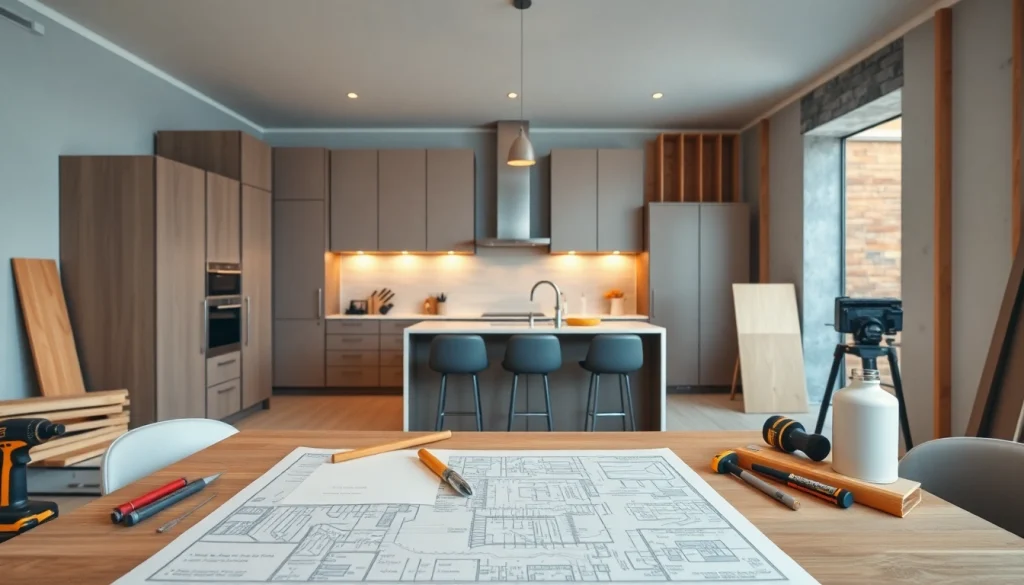 Enhance your home renovation with a stylish kitchen transformation and modern design elements.