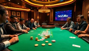 Experience the excitement of birutoto with intense poker action and luxurious casino ambiance.