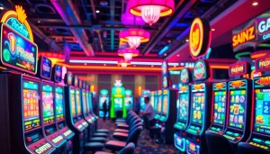 สนุกกับสล็อตออนไลน์ ในคาสิโนออนไลน์ที่มีเครื่องสล็อตสดใสและสีสันตระการตา