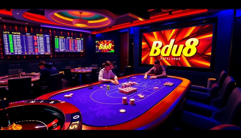 Babu88 players engage in high-stakes poker, showcasing thrilling betting action and excitement.