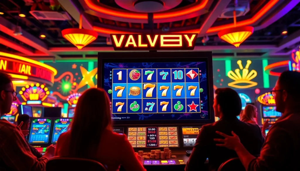 Menangkan permainan slot dengan zoom188 dalam suasana kasino yang penuh warna dan energi.