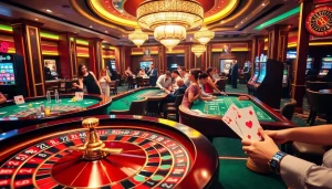 Experience the thrill of go 88 at a luxurious casino with vibrant games and excitement.