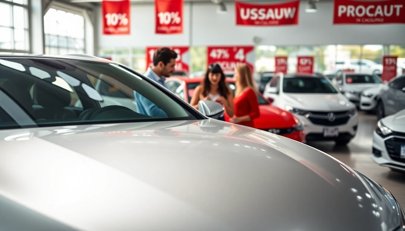 Shop for used cars for sale near me with a variety of models on display in a modern dealership.