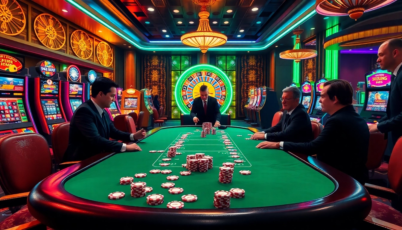 Engaged gamblers exploring the khela88 voucher code at an elegant poker table.