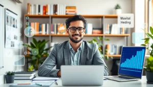 Engaging digital marketing strategist at https://boost-social-media.com showcasing social media growth.