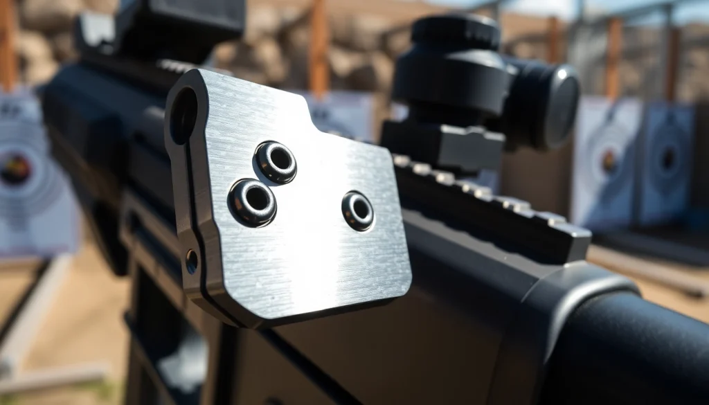 Showcase the super safety trigger enhancing AR-15 performance with detailed craftsmanship.