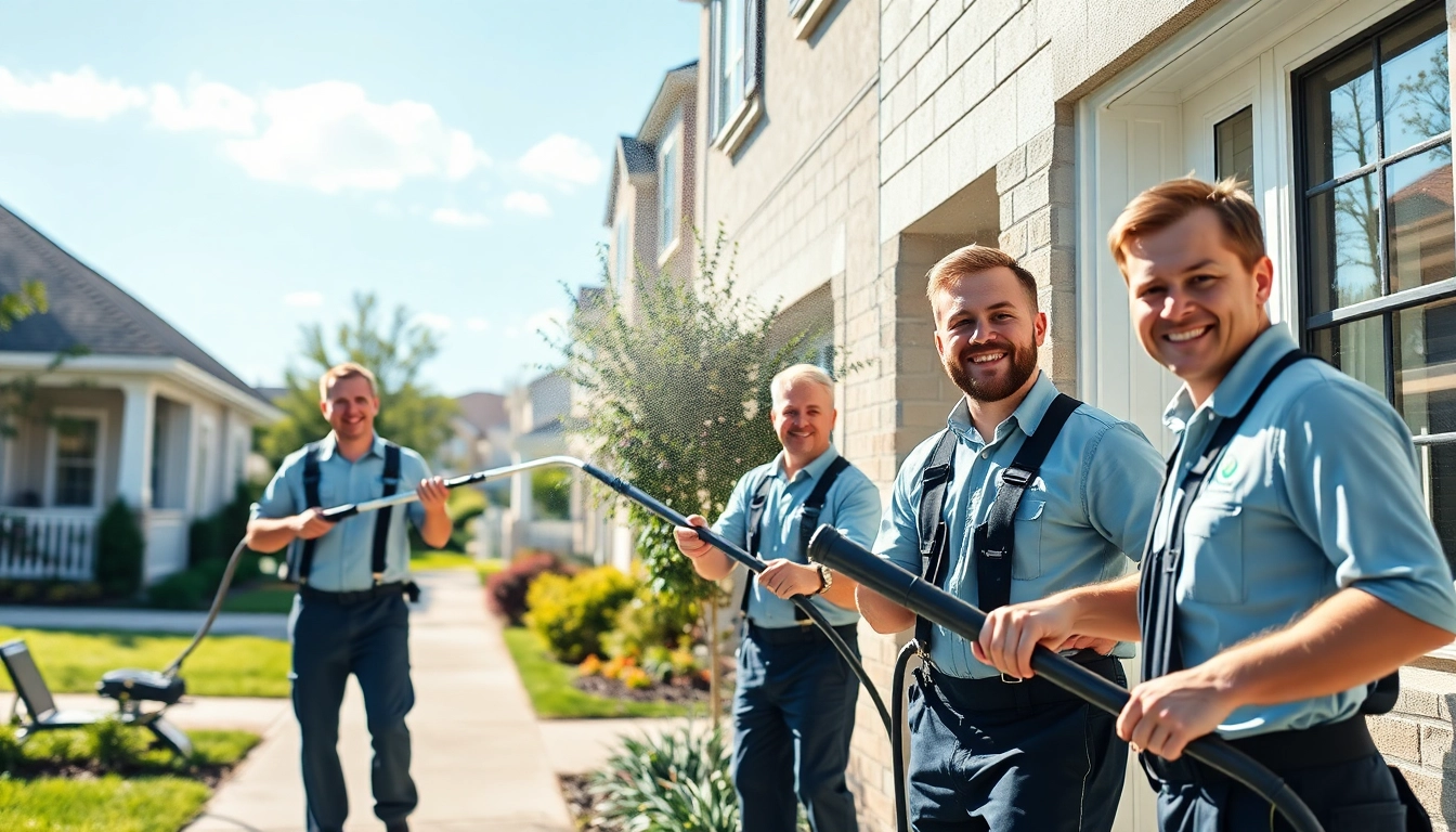 Strokovno čiščenje fasade s strani strokovnjakov, ki zagotavljanje brezhibne zunanje površine.