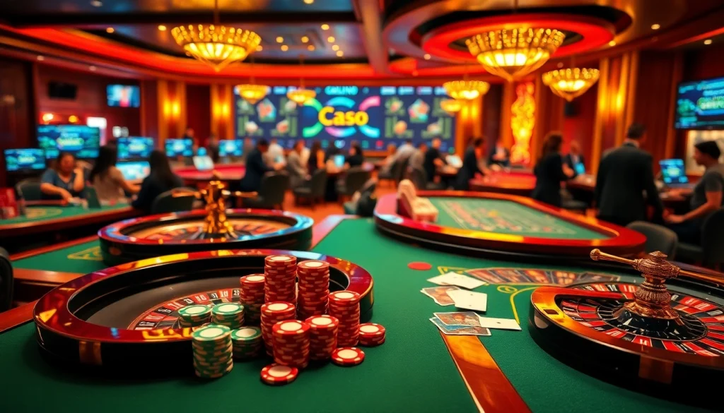 Experience the excitement of gambling with 7m cn at a vibrant poker table filled with colorful chips.