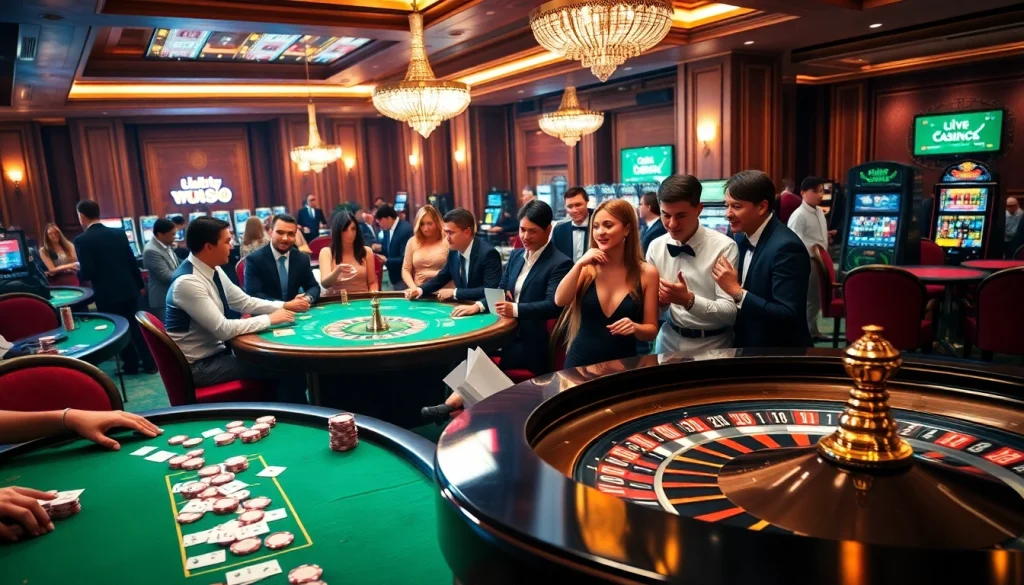 Experience the thrill of a live casino at https://bong99.pro/ featuring players and elegant gaming.