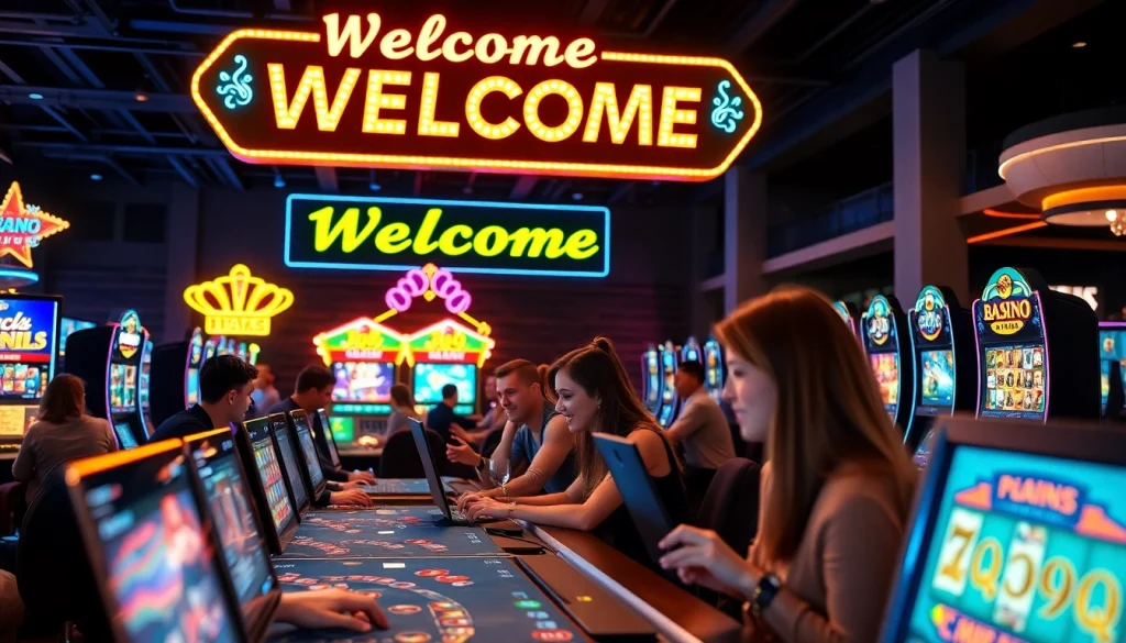 Experience the excitement at the best online casinos South Carolina with vibrant gaming visuals.