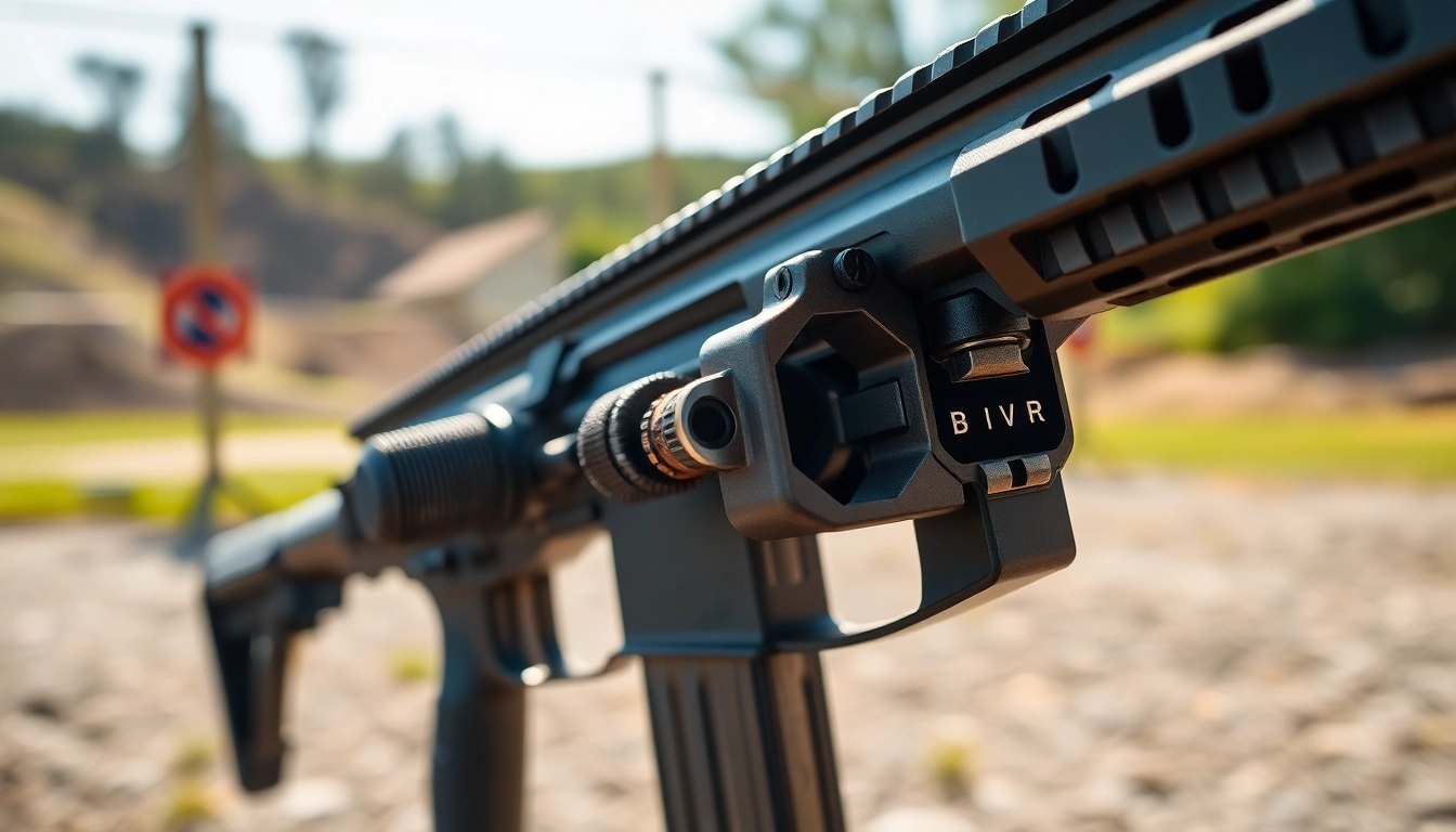 Experience the precision of a 3 position forced reset trigger on an AR-15 rifle setup.