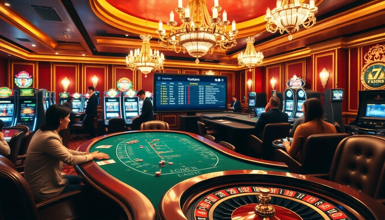 Betting passionately at a casino table with 7mcn sports scores displayed for informed wagering.