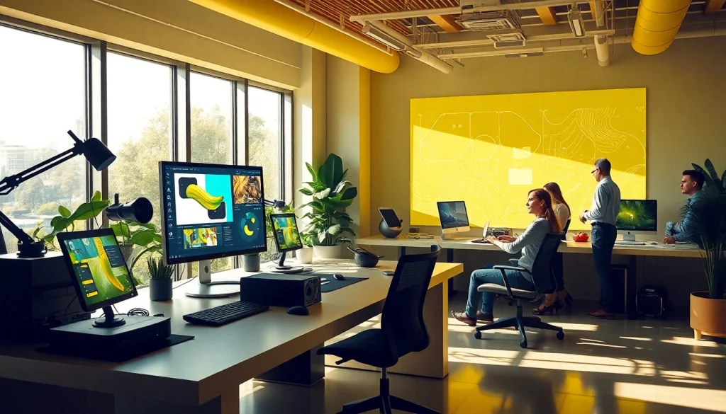 Editing images with the innovative Nano Banana Pro tool in a modern workspace