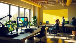 Editing images with the innovative Nano Banana Pro tool in a modern workspace