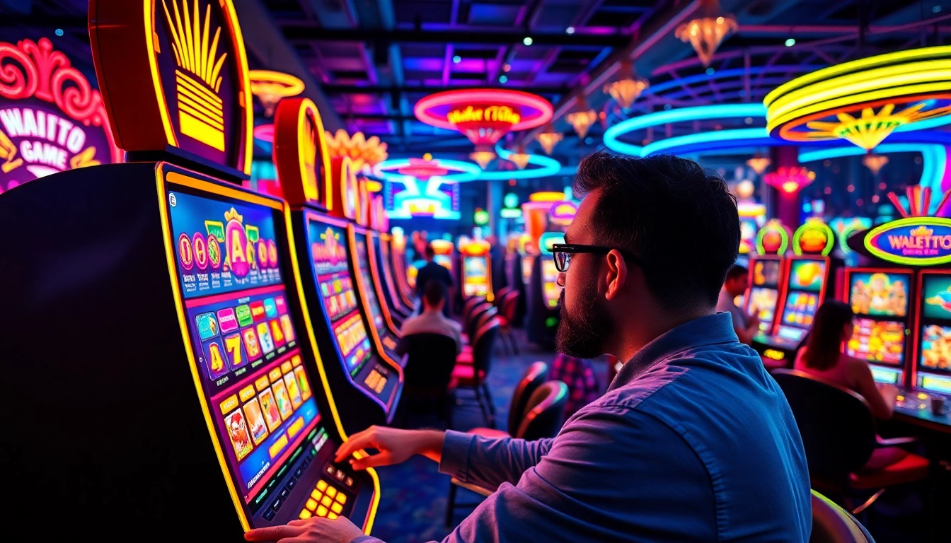 Permainan slot walettoto yang mendebarkan dengan permainan menarik dan suasana ceria.