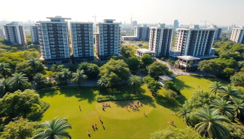 Residents enjoying the park near tampines st 95 ec, a new luxury executive condominium development.
