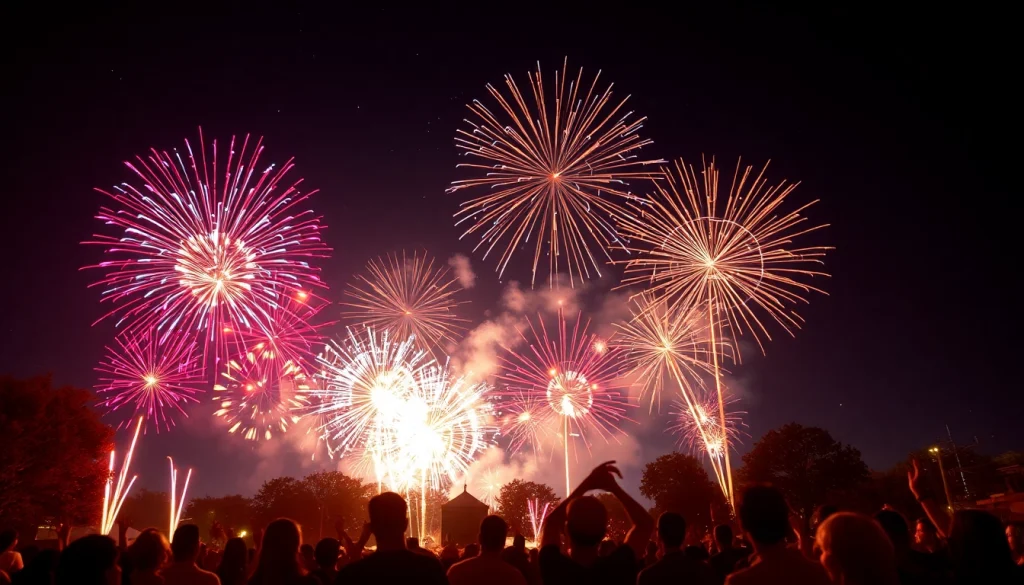 Ignite your celebrations with a stunning fireworks display from https://5starfireworks.co.uk lighting up the night sky.
