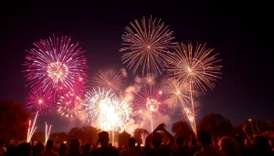 Ignite your celebrations with a stunning fireworks display from https://5starfireworks.co.uk lighting up the night sky.