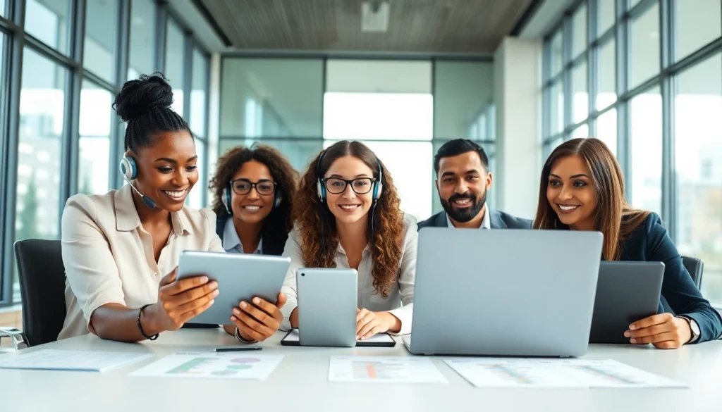 On-demand interpretation services in a professional meeting with diverse participants using technology.