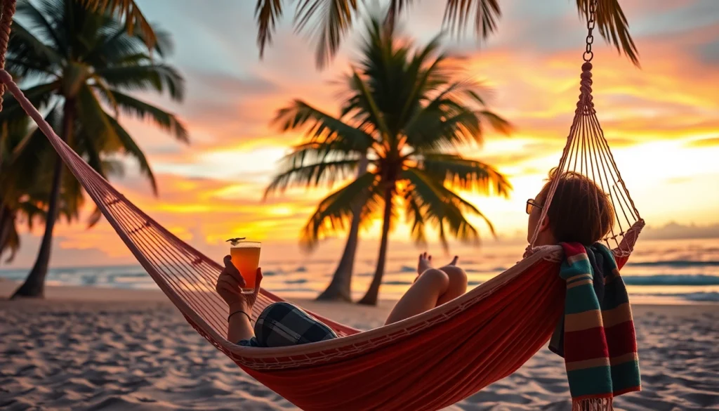 Experience personalized beach vacations at http://datanisle.com with a serene sunset atmosphere.