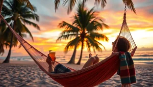 Experience personalized beach vacations at http://datanisle.com with a serene sunset atmosphere.