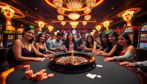 Vua99 offers a thrilling casino atmosphere with engaging poker games and vibrant slot machines.