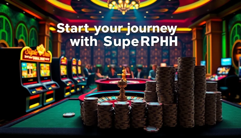 Experience the thrill of gambling and Start your journey with SuperPH at a luxurious online casino.