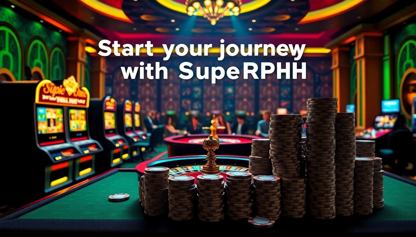 Experience the thrill of gambling and Start your journey with SuperPH at a luxurious online casino.