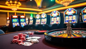 Experience the thrill of winning at 32WIN's casino tables with vibrant gaming visuals.